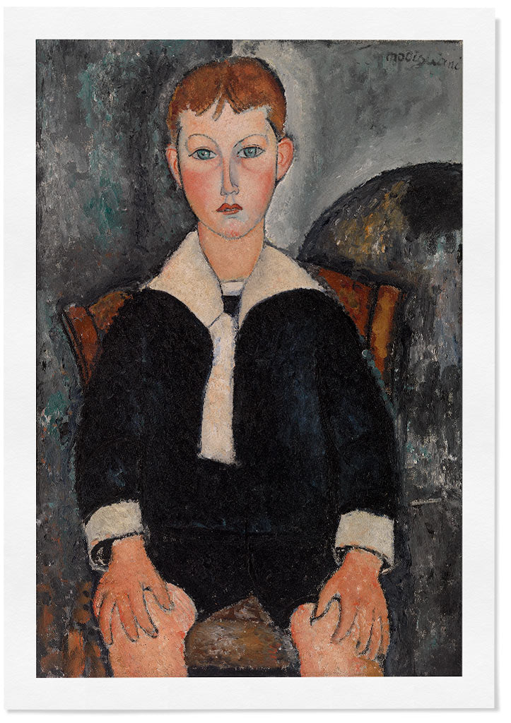 Modigliani Art Print - Boy in Sailor Suit