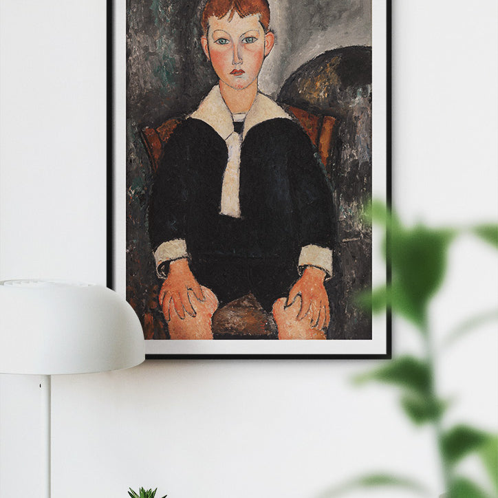 Modigliani Art Print - Boy in Sailor Suit