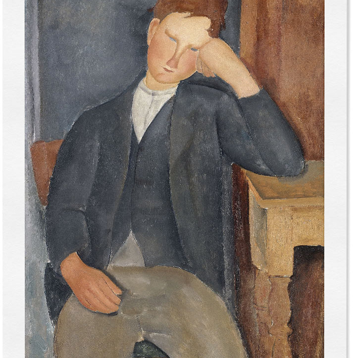 Modigliani Art Print - The Young Apprentice