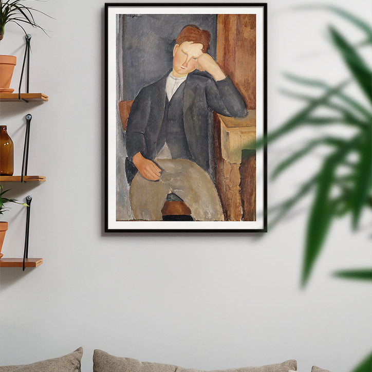 Modigliani Art Print - The Young Apprentice