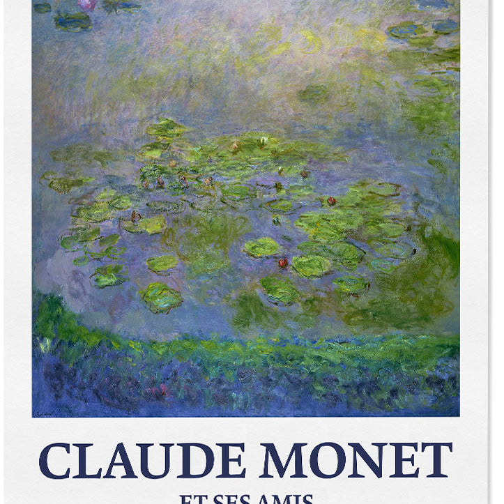Claude Monet Water Lilies Art Print (pt.4)
