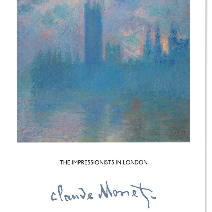Claude Monet Wall Art - Houses of Parliament