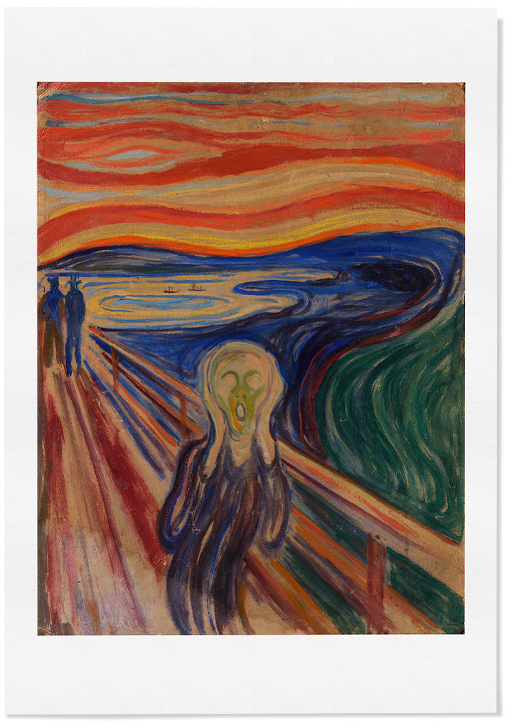 Edvard Munch 'The Scream' Prints & Posters | Famous Wall Art Prints ...