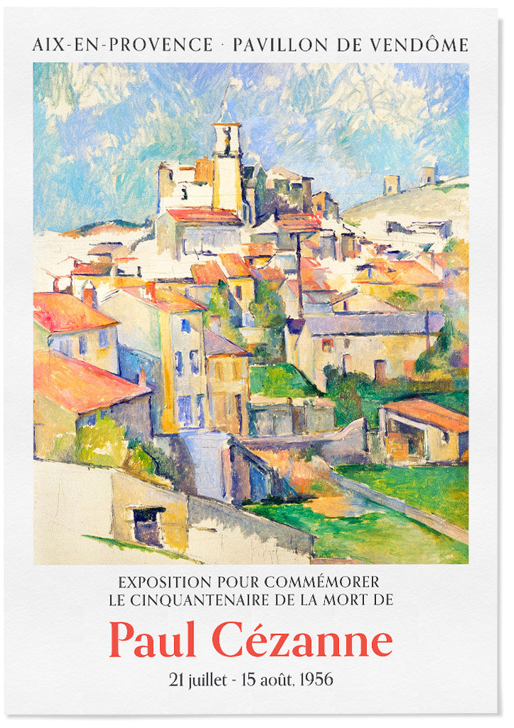 Paul Cezanne Print - Gardanne