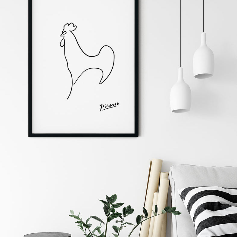 Pablo Picasso Poster- The Cock (Le Coq)