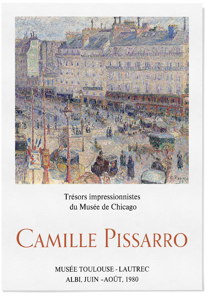 Camille Pissarro - The Place du Havre