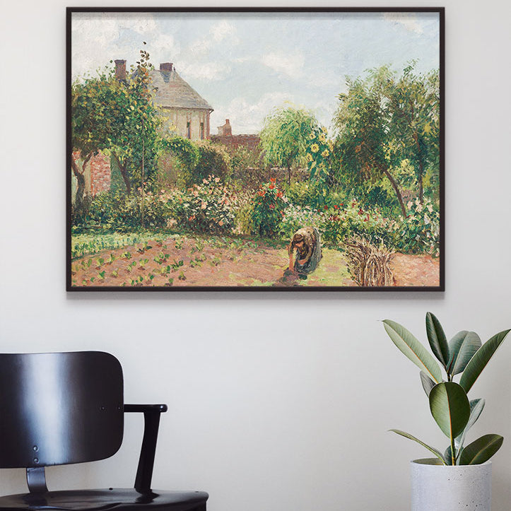 Camille Pissarro - The Artist's Garden at Eragny