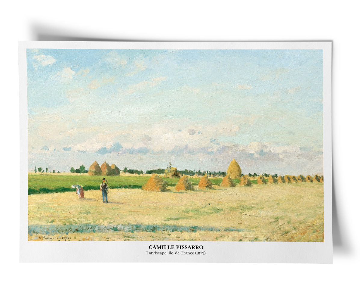 Camille Pissarro - Landscape, Ile-de-France