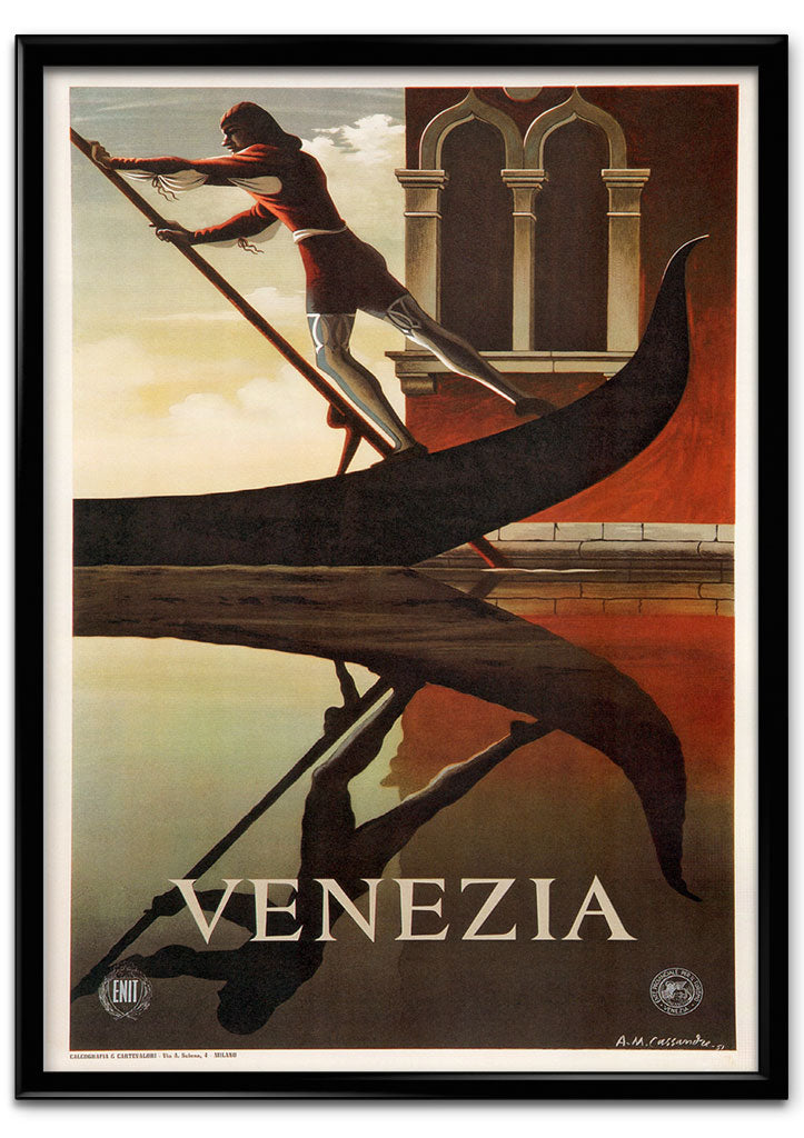 Venezia Vintage Travel Poster