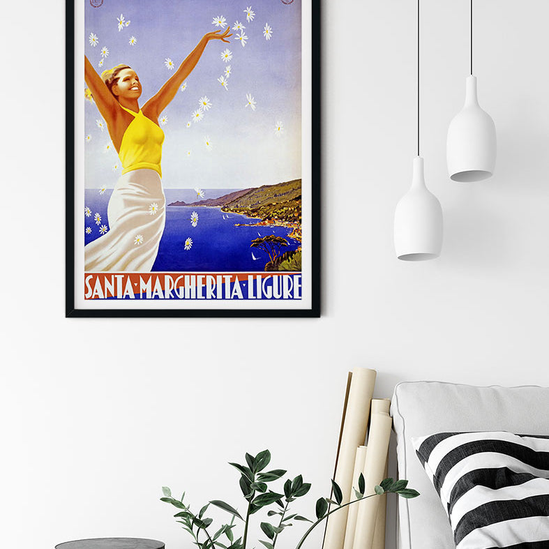 Santa Margherita Travel Poster