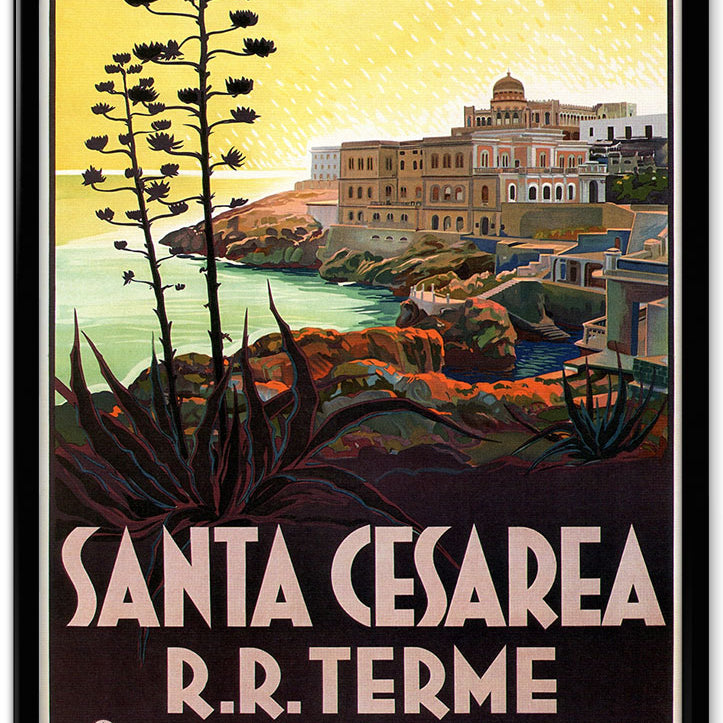 Santa Ceasarea Travel Poster
