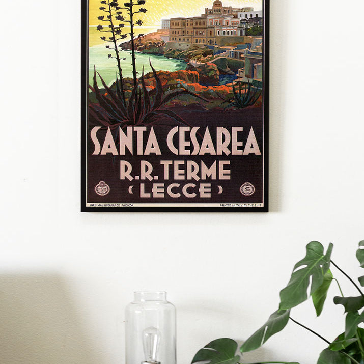 Santa Ceasarea Travel Poster