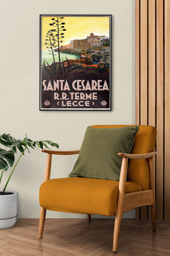 Santa Ceasarea Travel Poster