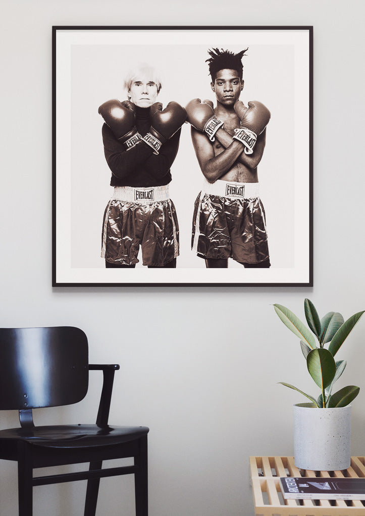 Andy Warhol & Basquiat Poster