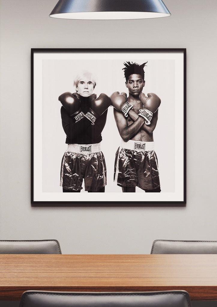 Andy Warhol & Basquiat Poster