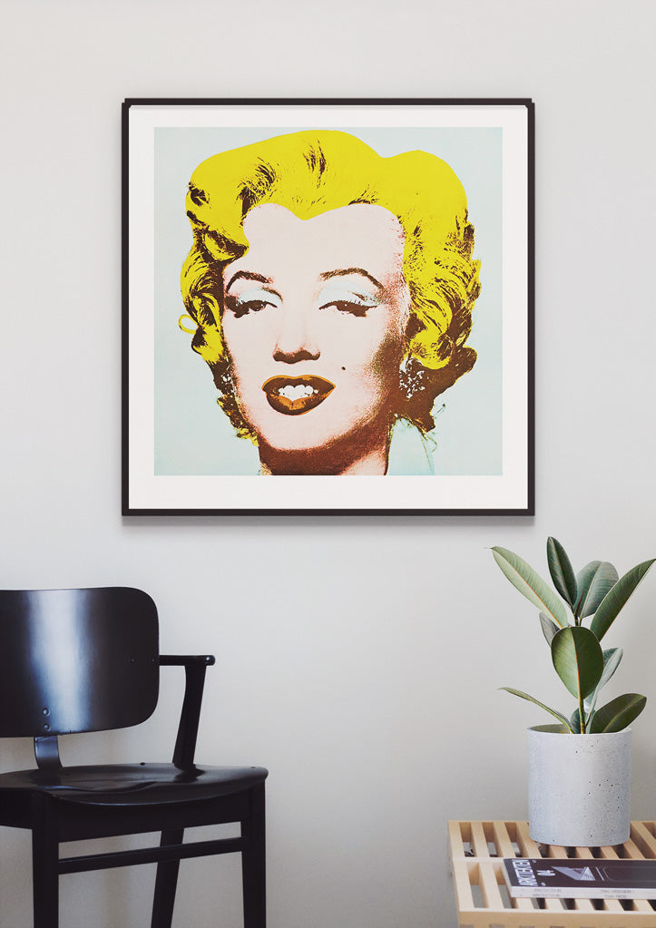 Square Poster by Andy Warhol | Marilyn Monroe Portrait – Posterist
