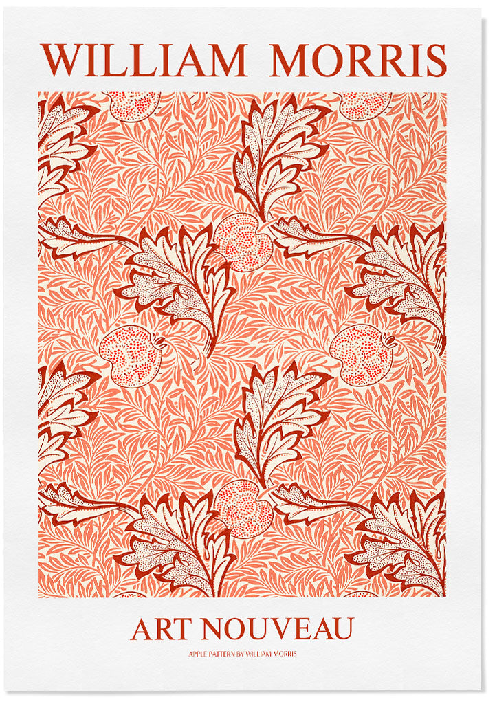 William Morris - Apple Floral Art Print