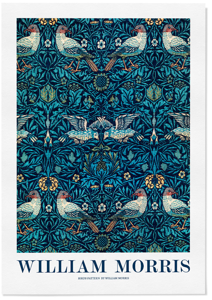 William Morris-Apple Pattern Poster - Duwart - Art Print & Posters