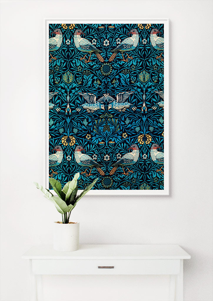 William Morris - Birds Pattern Poster