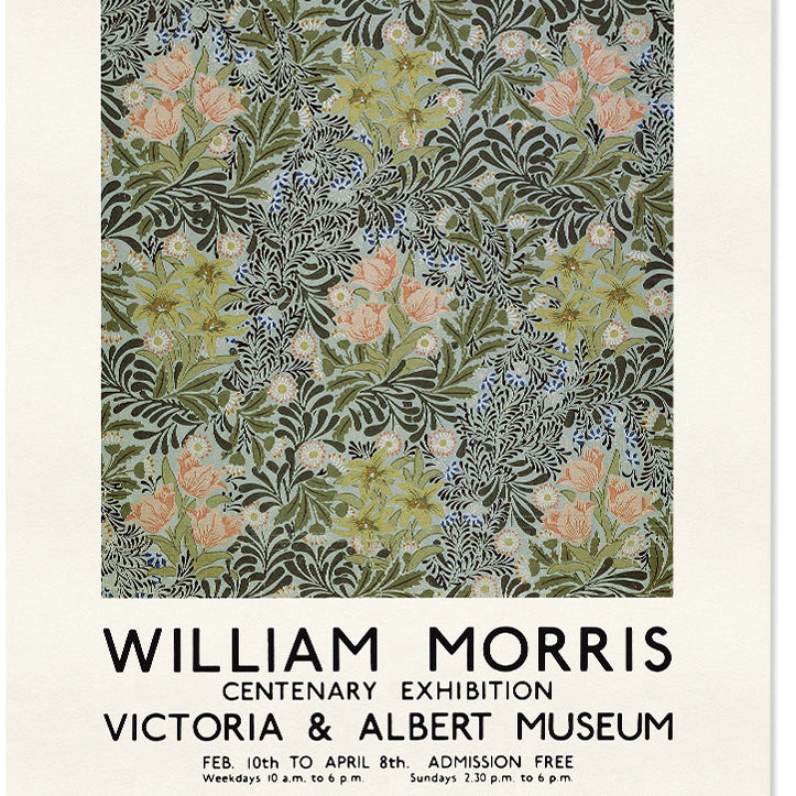 Bower floral print by William Morris