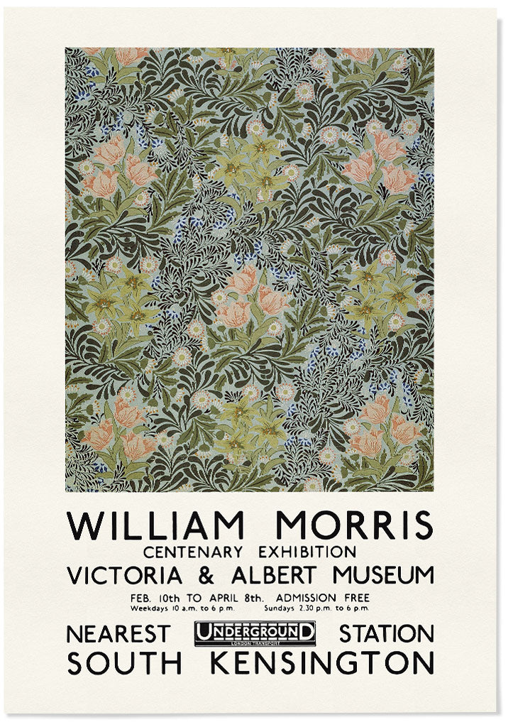 Bower floral print by William Morris