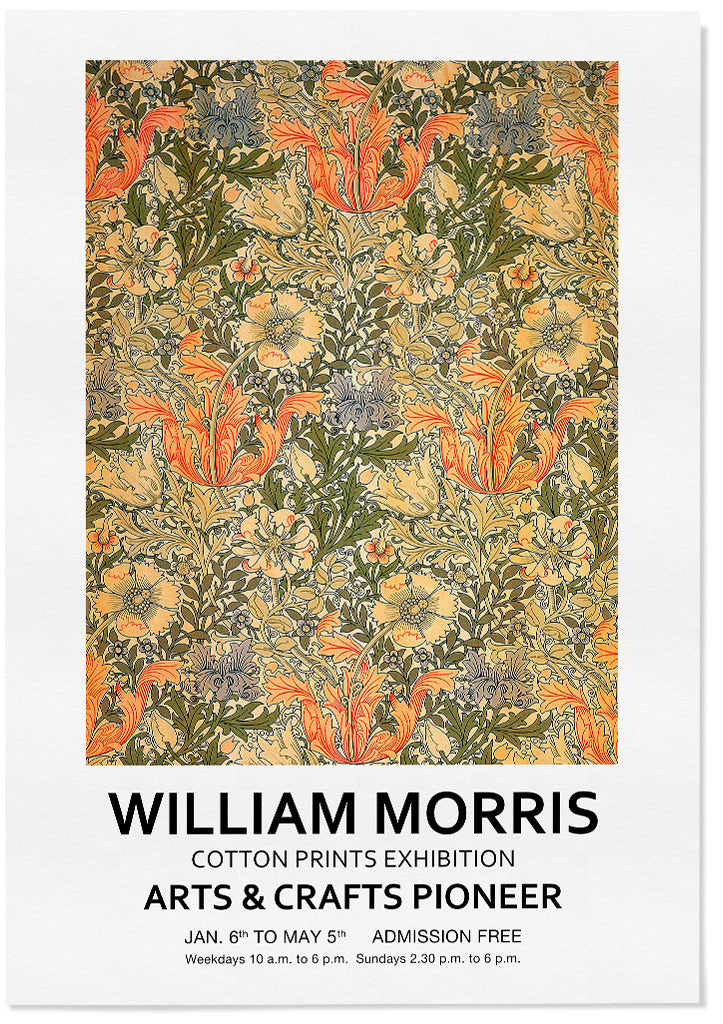 William Morris - Compton Exhibition Poster