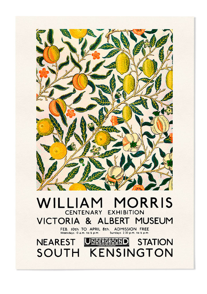William Morris Poster Set - Compton & Citrus