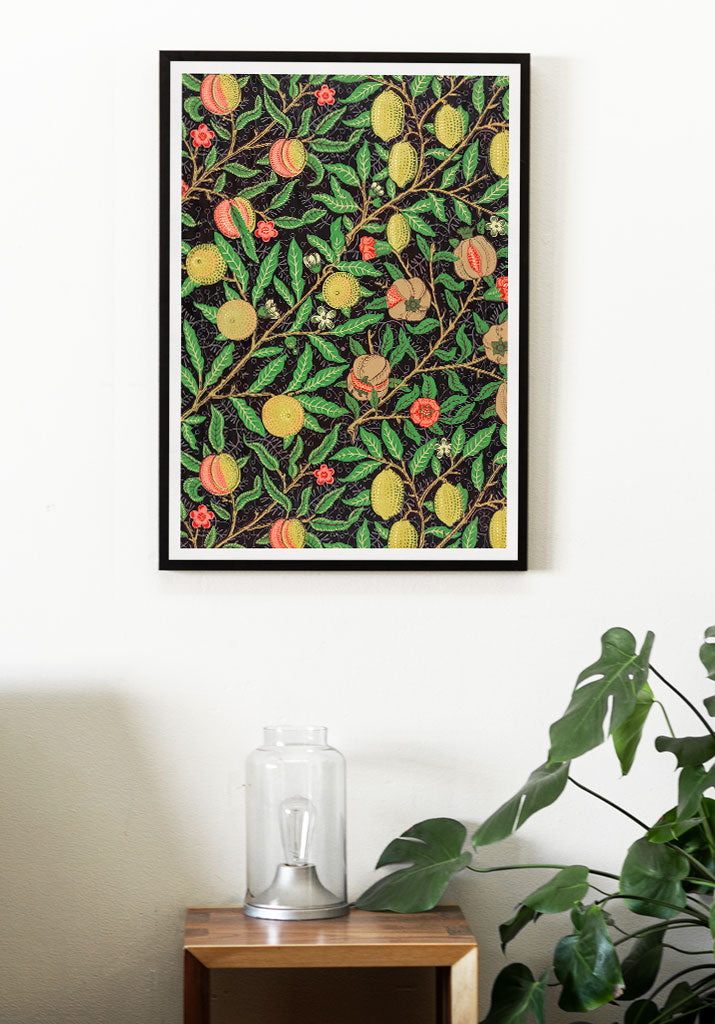 Citrus Fruit Pattern Poster by William Morris