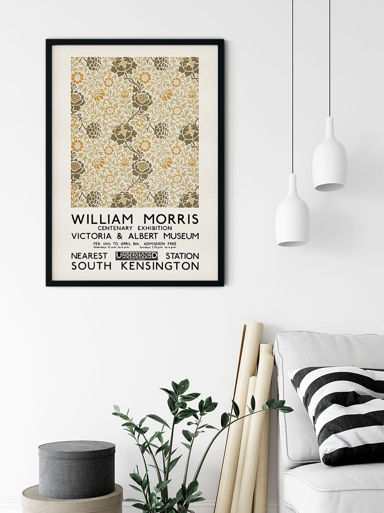 William Morris Exhibition Poster - Grafton