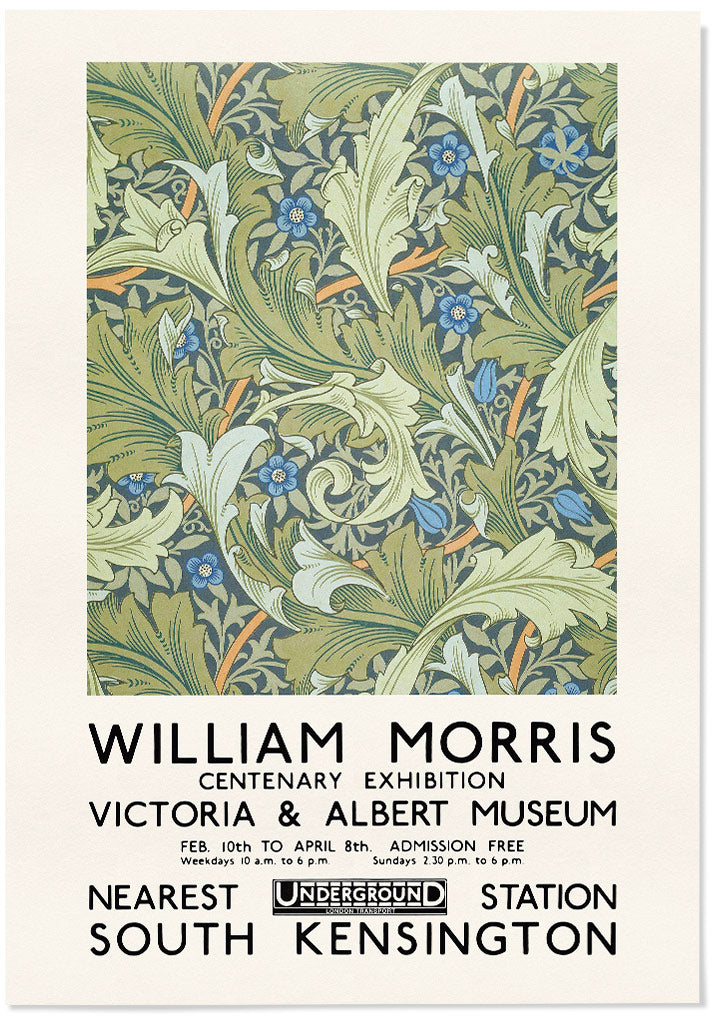 William Morris Granville Floral Poster