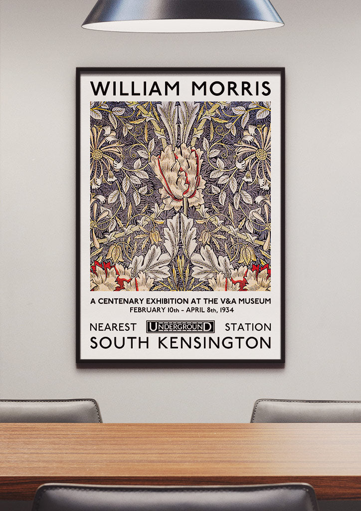William Morris Honeysuckle Print