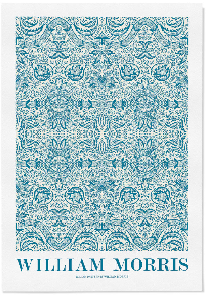 William Morris - Indian Pattern Poster