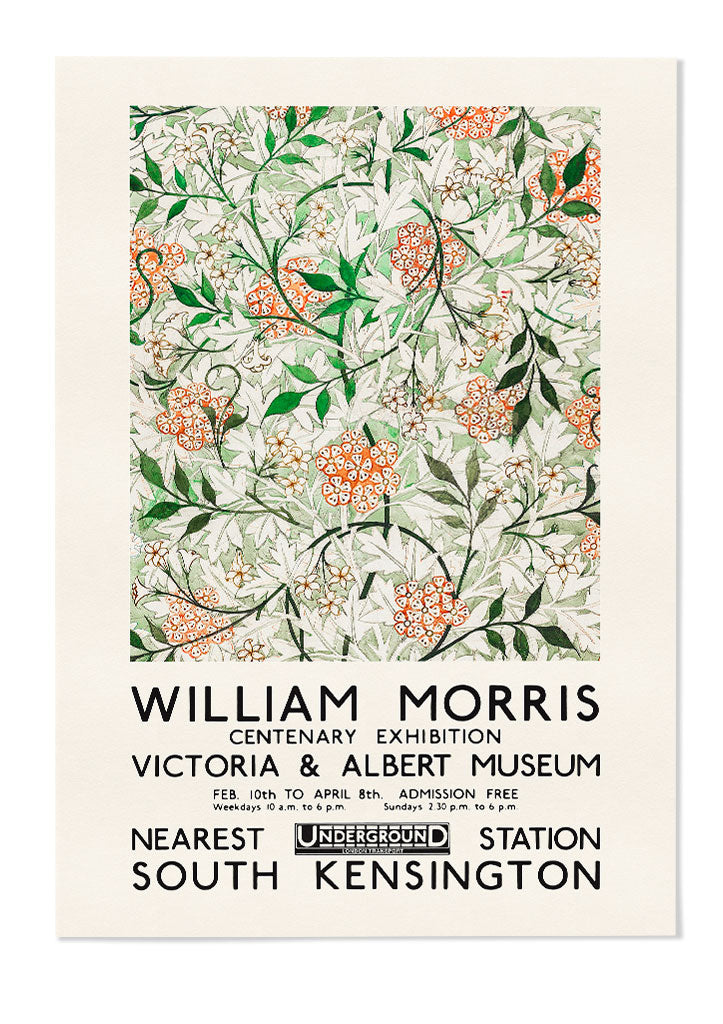 William Morris Print Set - Jasmine and Persian