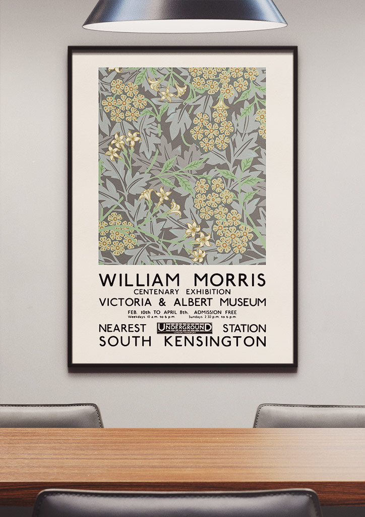 William Morris Jasmine Exhibition Poster (pt.2)