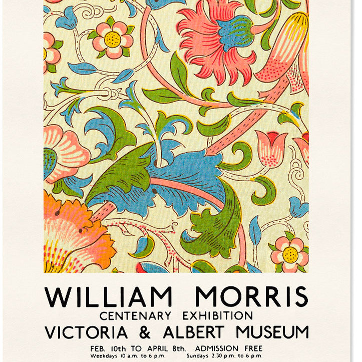 Lodden floral poster by William Morris