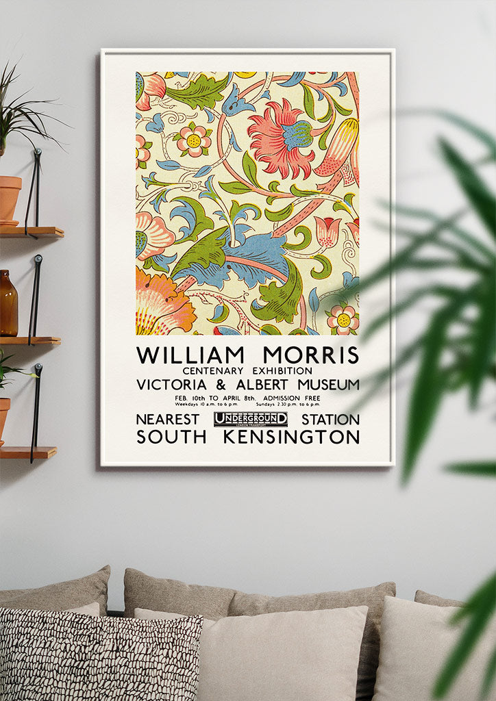 William Morris - Lodden Exhibition Poster