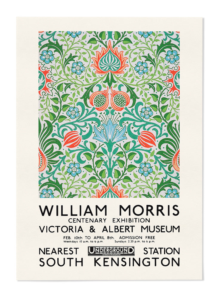 William Morris Print Set - Jasmine and Persian