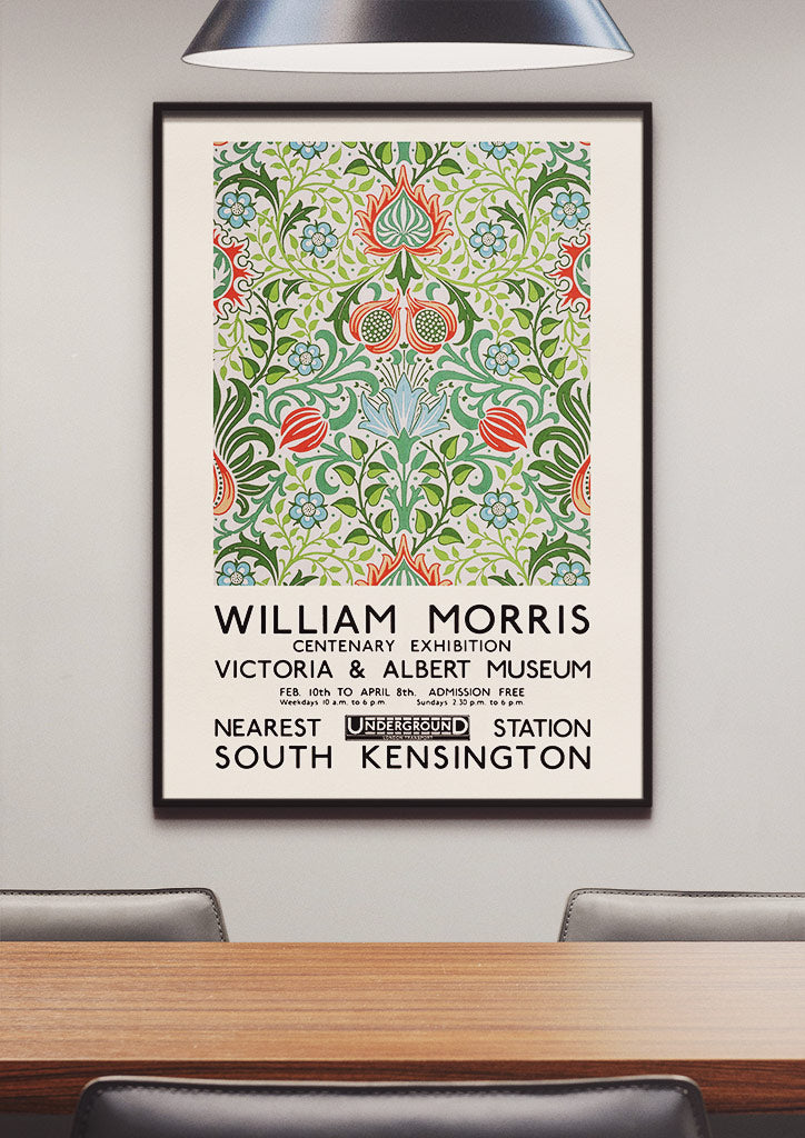 William Morris Print - Persian Floral Design