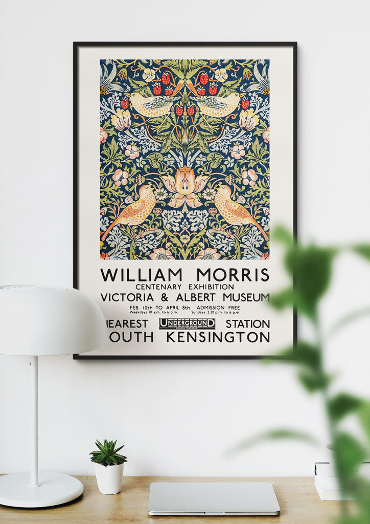 William Morris Strawberry Thief Print