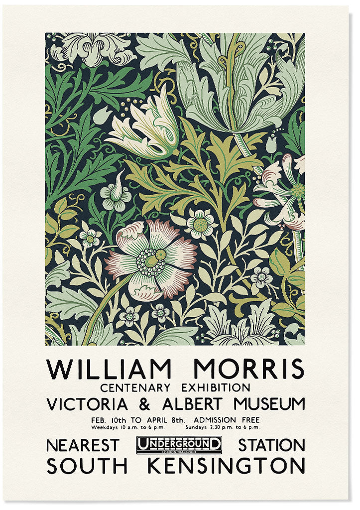 William Morris - Lodden Poster