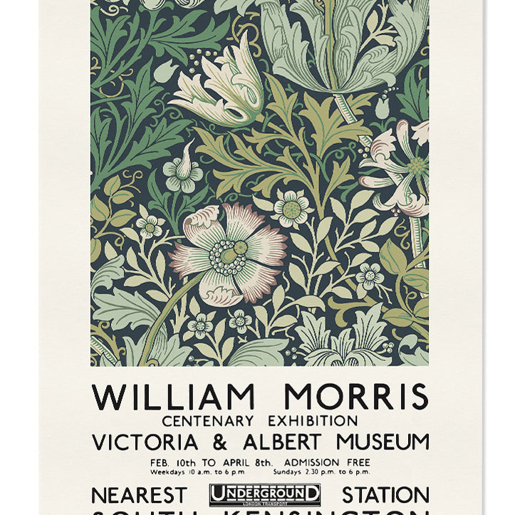 William Morris Print Set - Compton 
