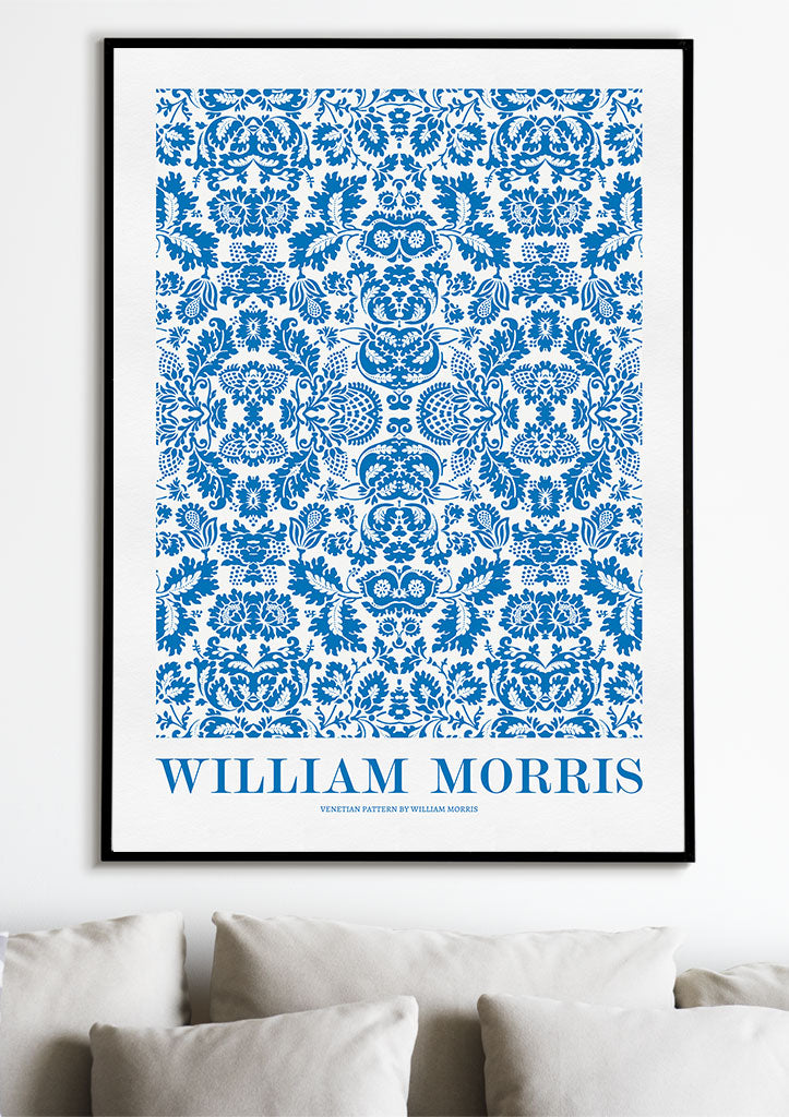 William Morris - Venetian Pattern Art Print
