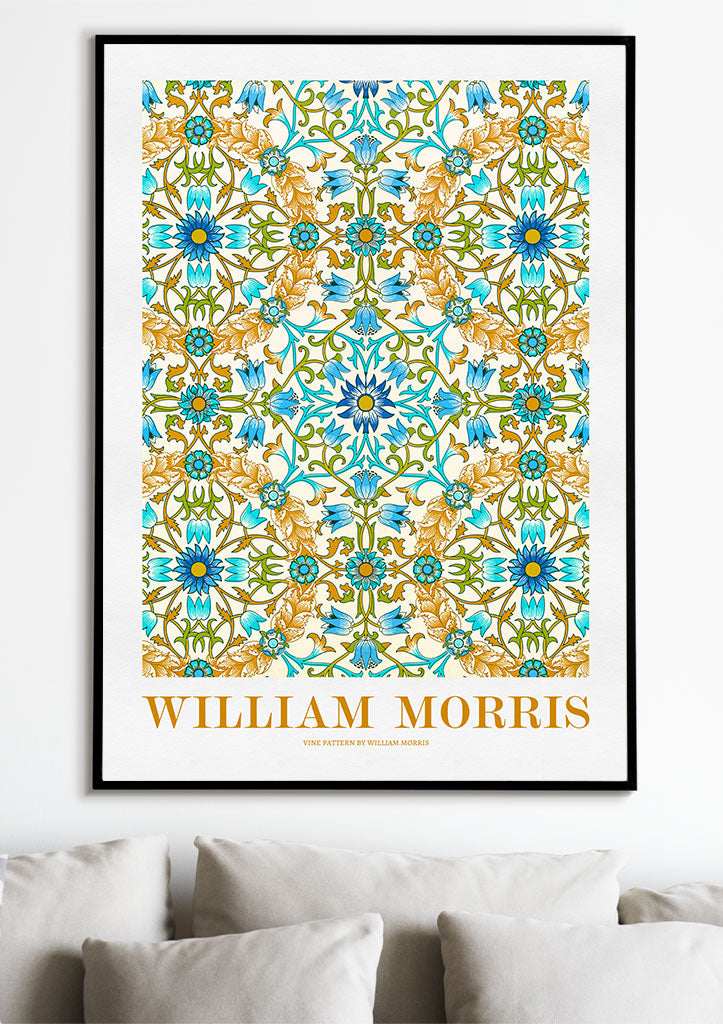 Vine Pattern by William Morris Art Print