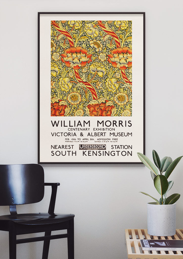 William Morris - Wandle Exhibition Poster