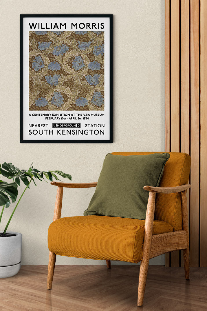 Wreath by William Morris - Art Exhibition Poster