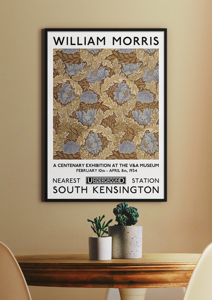 Wreath by William Morris - Art Exhibition Poster